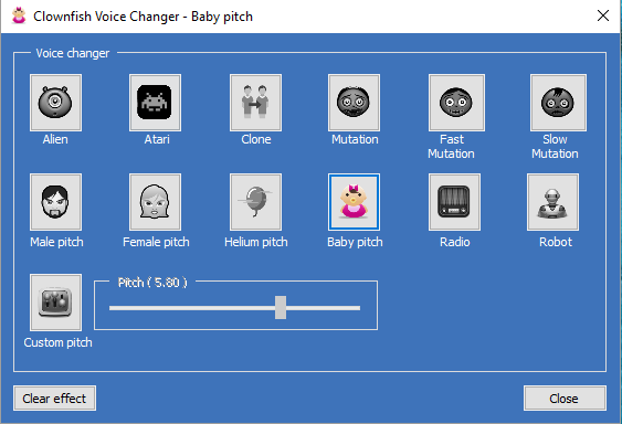 clownfish voice changer latest version